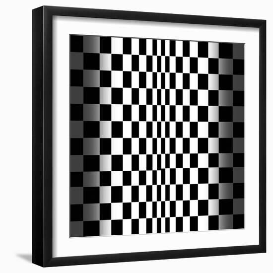 Op Art I-Tom Frazier-Framed Giclee Print