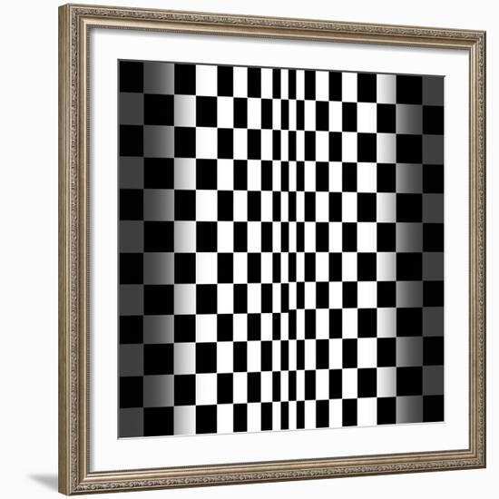 Op Art I-Tom Frazier-Framed Giclee Print