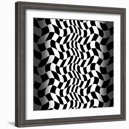 Op Art II-Tom Frazier-Framed Giclee Print