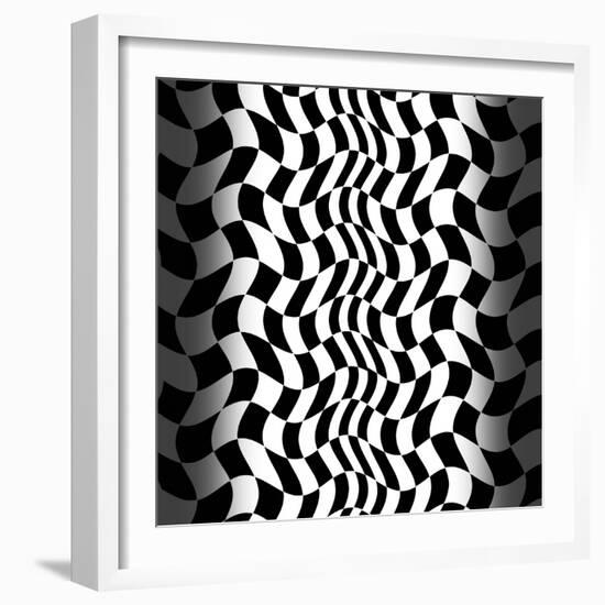 Op Art II-Tom Frazier-Framed Giclee Print