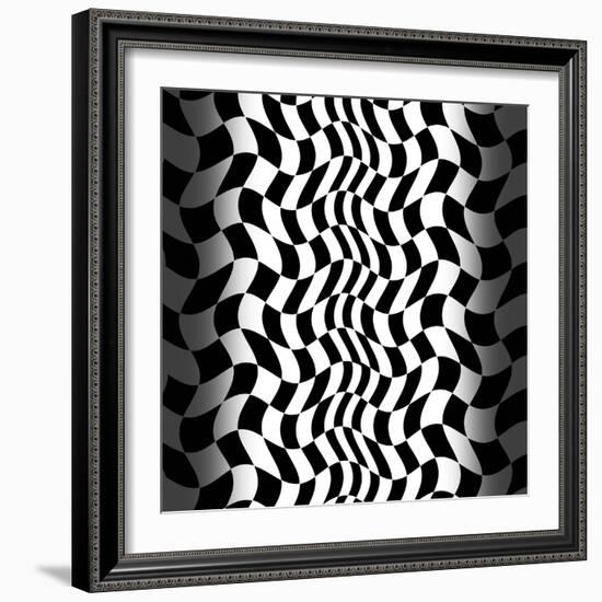 Op Art II-Tom Frazier-Framed Giclee Print