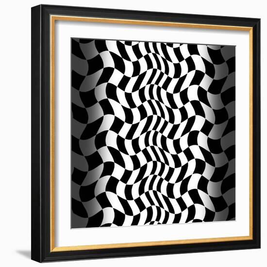 Op Art II-Tom Frazier-Framed Giclee Print