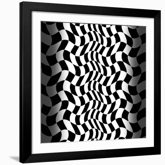 Op Art II-Tom Frazier-Framed Giclee Print