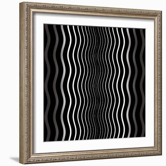 Op Art IV-Tom Frazier-Framed Giclee Print