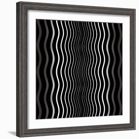 Op Art IV-Tom Frazier-Framed Giclee Print