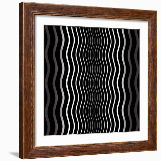 Op Art IV-Tom Frazier-Framed Giclee Print