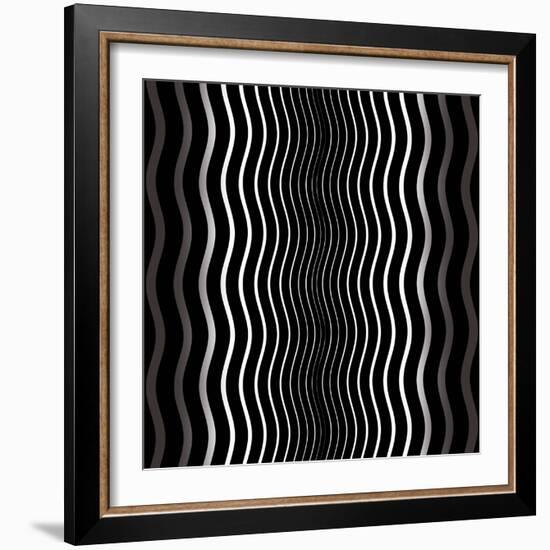 Op Art IV-Tom Frazier-Framed Giclee Print