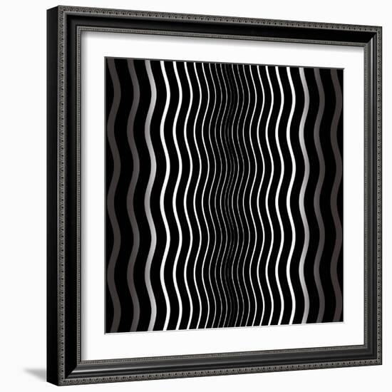 Op Art IV-Tom Frazier-Framed Giclee Print