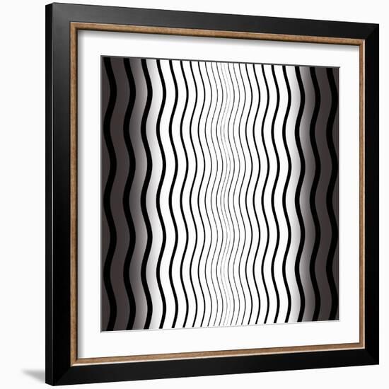 Op Art V-Tom Frazier-Framed Giclee Print