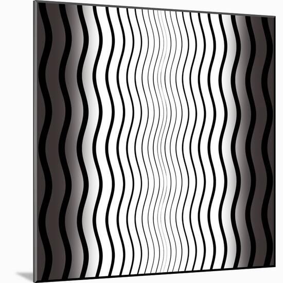 Op Art V-Tom Frazier-Mounted Giclee Print