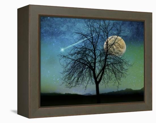 Opalescent Sky-Tina Lavoie-Framed Premier Image Canvas