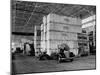 Opel and Pontiac Parts, Shipped from Germany, Stored in Crates in a General Motors Warehouse-null-Mounted Photographic Print