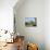 Open Air Cafe, and City Skyline, South Bank Promenade, Melbourne, Victoria, Australia-Peter Scholey-Photographic Print displayed on a wall