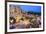 Open Air Restaurants in Cours Saleya-Amanda Hall-Framed Photographic Print