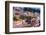 Open Air Restaurants in Cours Saleya-Amanda Hall-Framed Photographic Print