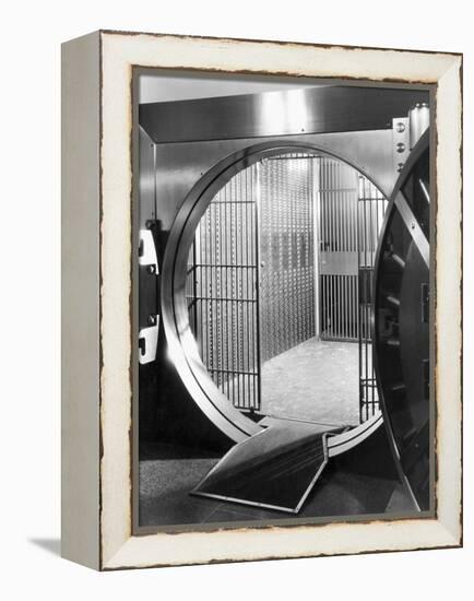 Open Bank Vault Door-Philip Gendreau-Framed Premier Image Canvas