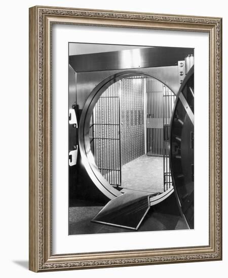 Open Bank Vault Door-Philip Gendreau-Framed Photographic Print