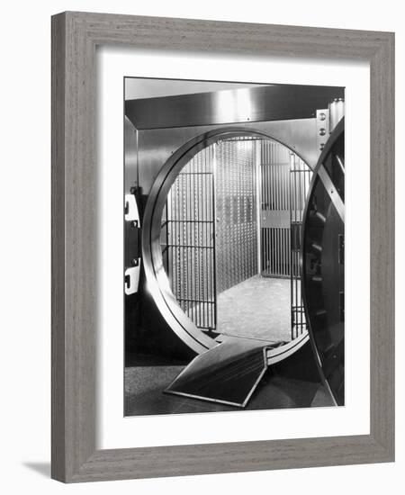 Open Bank Vault Door-Philip Gendreau-Framed Photographic Print