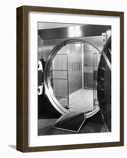 Open Bank Vault Door-Philip Gendreau-Framed Photographic Print