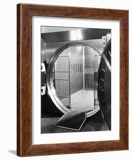 Open Bank Vault Door-Philip Gendreau-Framed Photographic Print