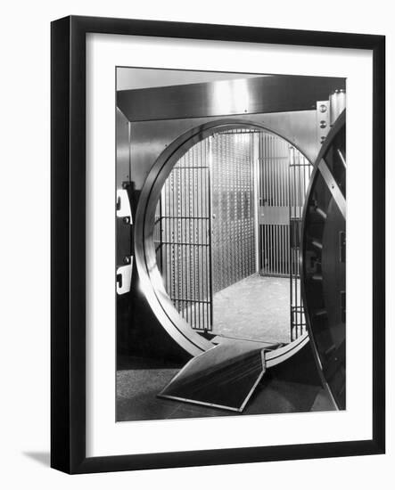 Open Bank Vault Door-Philip Gendreau-Framed Photographic Print