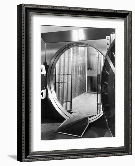 Open Bank Vault Door-Philip Gendreau-Framed Photographic Print