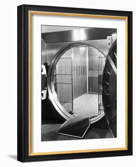 Open Bank Vault Door-Philip Gendreau-Framed Photographic Print