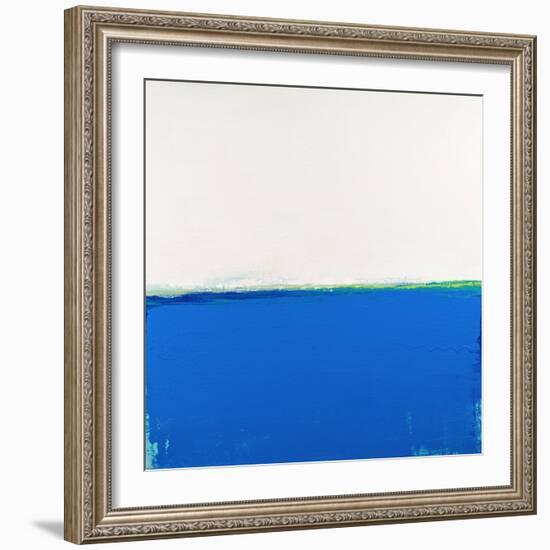 Open Blue-Don Bishop-Framed Art Print