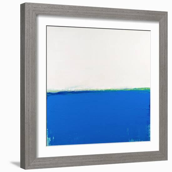 Open Blue-Don Bishop-Framed Art Print