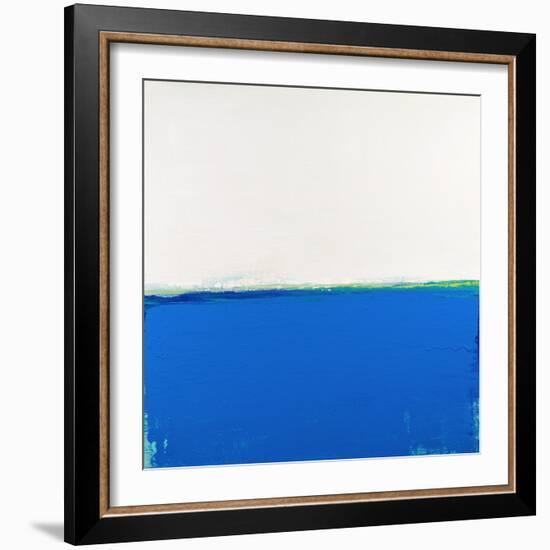 Open Blue-Don Bishop-Framed Art Print