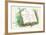 Open Book, Christmas Card-English School-Framed Giclee Print