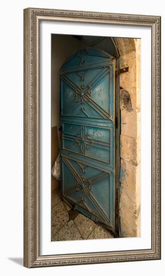 Open door, Safed (Zfat), Galilee, Israel-null-Framed Photographic Print