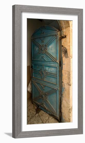 Open door, Safed (Zfat), Galilee, Israel-null-Framed Photographic Print