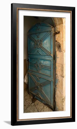 Open door, Safed (Zfat), Galilee, Israel-null-Framed Photographic Print