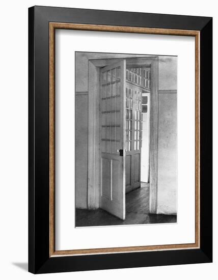 Open Doors, Mexico City, c.1925-Tina Modotti-Framed Photographic Print