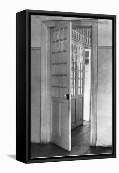 Open Doors, Mexico City, c.1925-Tina Modotti-Framed Premier Image Canvas