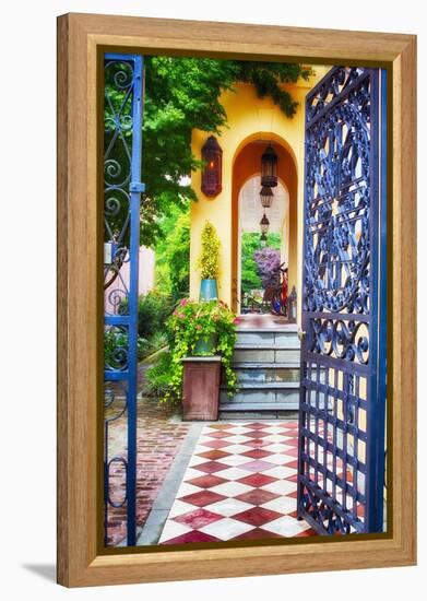 Open Doorway To Southern Living-George Oze-Framed Premier Image Canvas