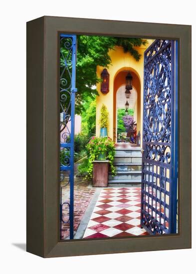 Open Doorway To Southern Living-George Oze-Framed Premier Image Canvas