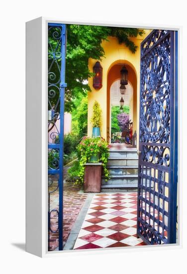 Open Doorway To Southern Living-George Oze-Framed Premier Image Canvas