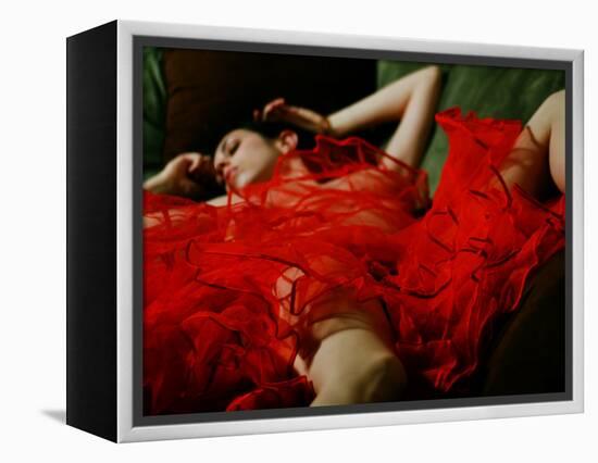 Open Flame-Lauren Bentley-Framed Premier Image Canvas