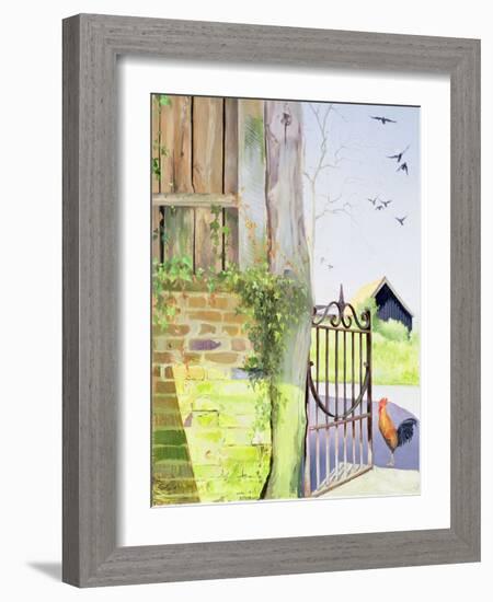 Open Gate-Timothy Easton-Framed Giclee Print