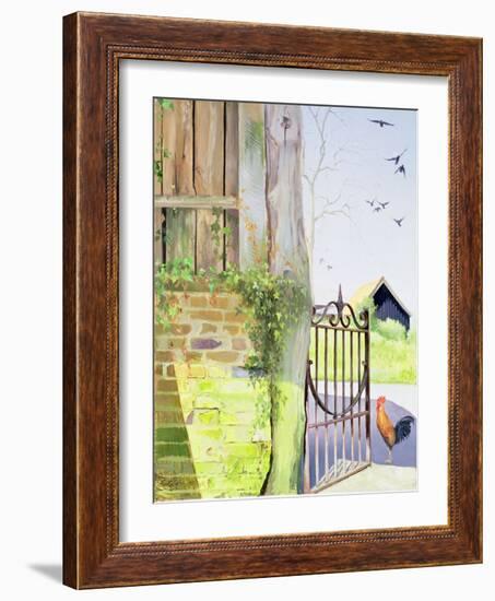 Open Gate-Timothy Easton-Framed Giclee Print