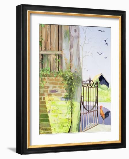 Open Gate-Timothy Easton-Framed Giclee Print