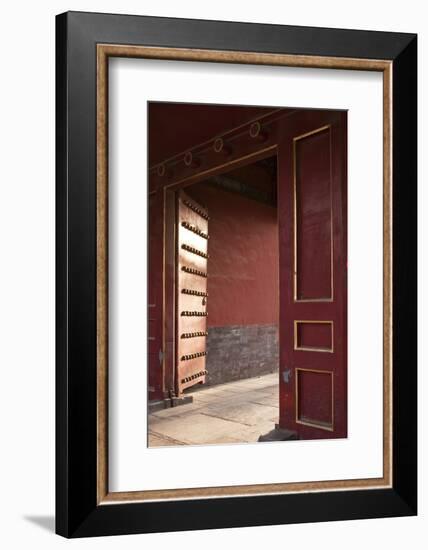 Open Gates at the Forbidden City-Paul Souders-Framed Photographic Print