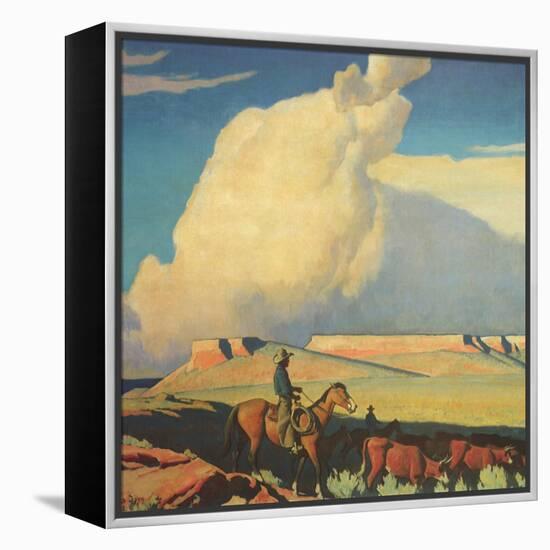 Open Range, 1942-Maynard Dixon-Framed Premier Image Canvas