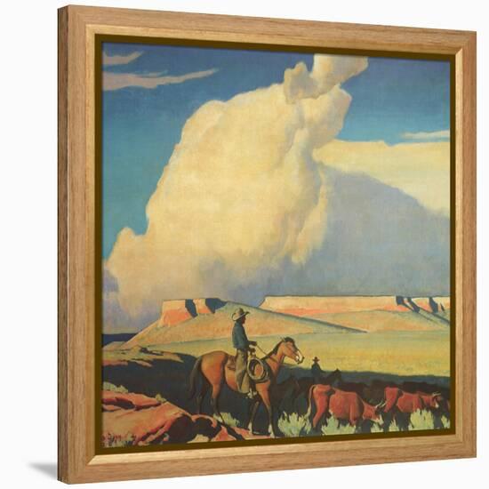 Open Range, 1942-Maynard Dixon-Framed Premier Image Canvas