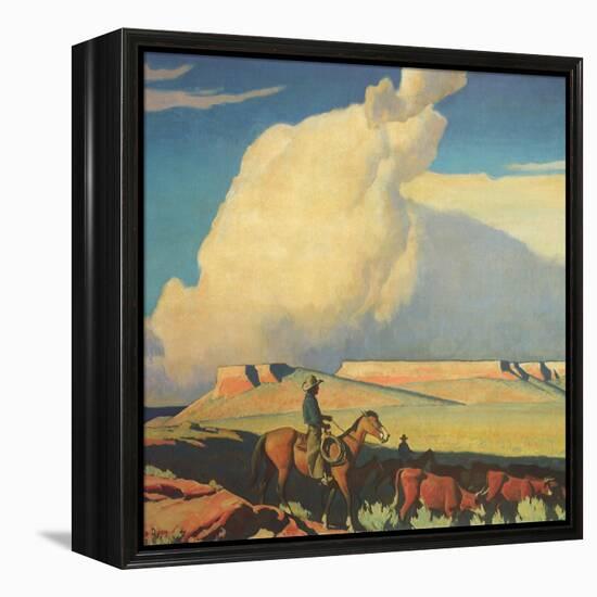 Open Range, 1942-Maynard Dixon-Framed Premier Image Canvas