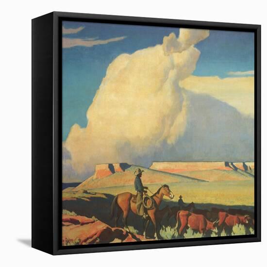 Open Range, 1942-Maynard Dixon-Framed Premier Image Canvas