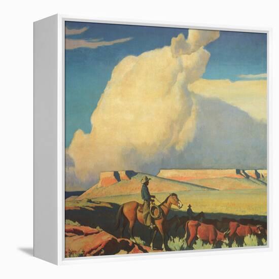 Open Range, 1942-Maynard Dixon-Framed Premier Image Canvas