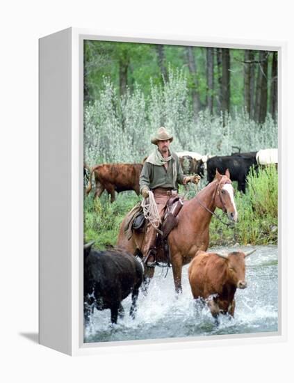 Open Range-null-Framed Stretched Canvas